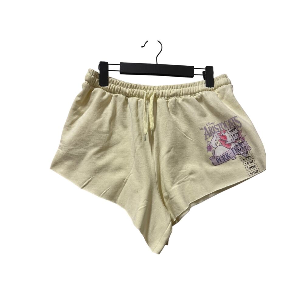 Disney  Aristocats Marie Picture purr-fect Womens Size Large Sweat Shorts